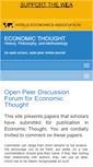 Mobile Screenshot of etdiscussion.worldeconomicsassociation.org